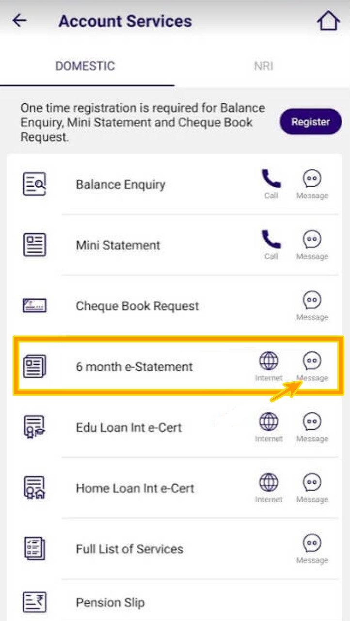 How to download SBI bank statement on mobile in PDF format