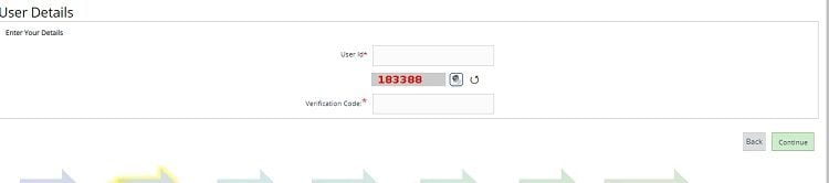 corporate bank enter user id