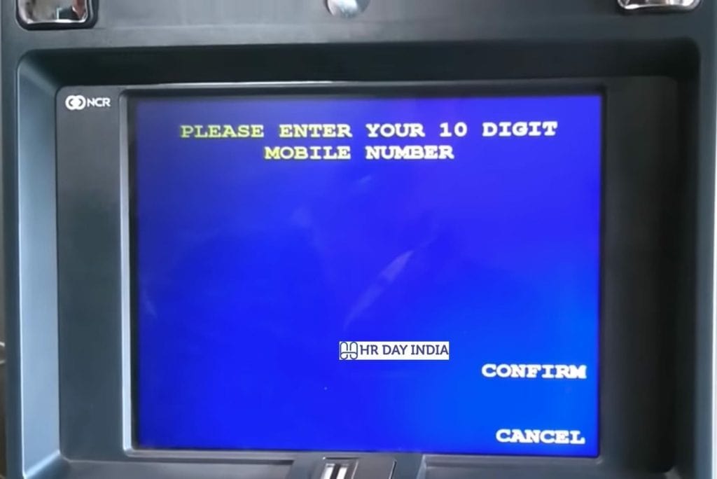 how to activate sbi atm pin through sms