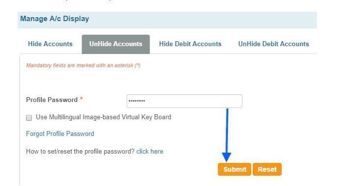 No Accounts Mapped for This Username SBI Error