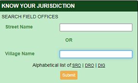 Procedure for the user jurisdiction online at Tnreginet
