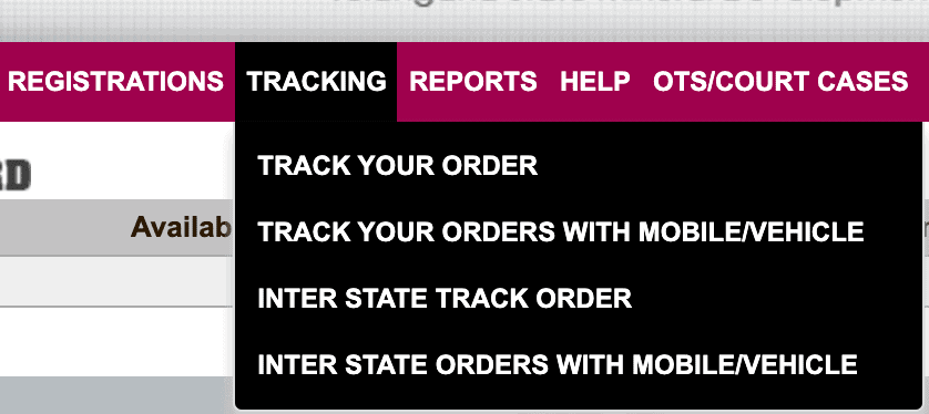 Checking Undelivered Orders on ts sand booking system