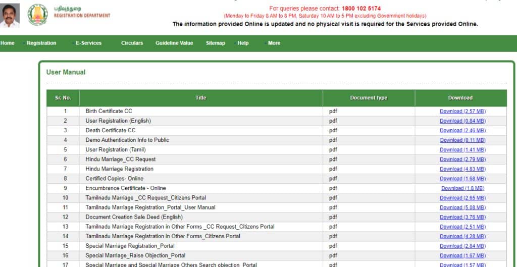 Download User Manual from Tnreginet