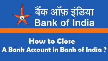 How To Close Bank Of India Account Online