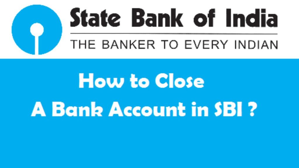 How to close SBI bank account online