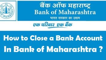 How to close Bank of Maharashtra bank account online?