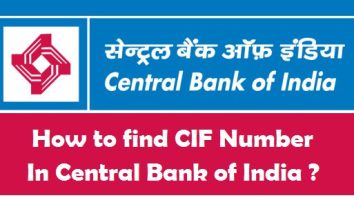 How to Find the Central Bank of India CIF Number