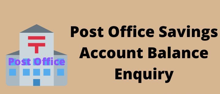 Post Office Savings Account Balance Check In 1 Minute