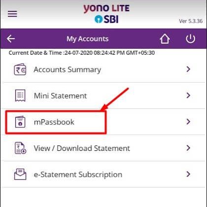 How To Get SBI Passbook Statement Online. 