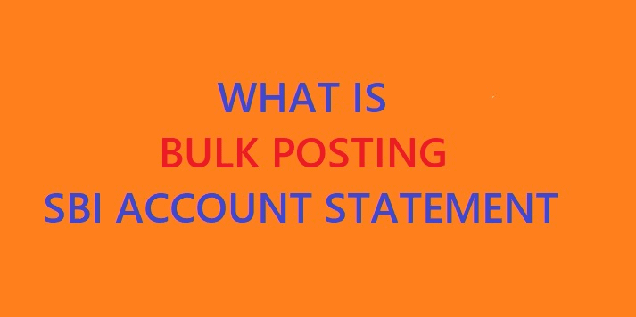bulk posting meaning