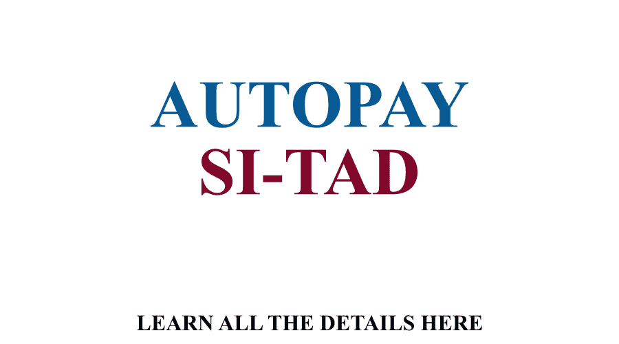 What is 'CC' in autopay SI TAD (CC 0000 00XX XXXXX 76578)?