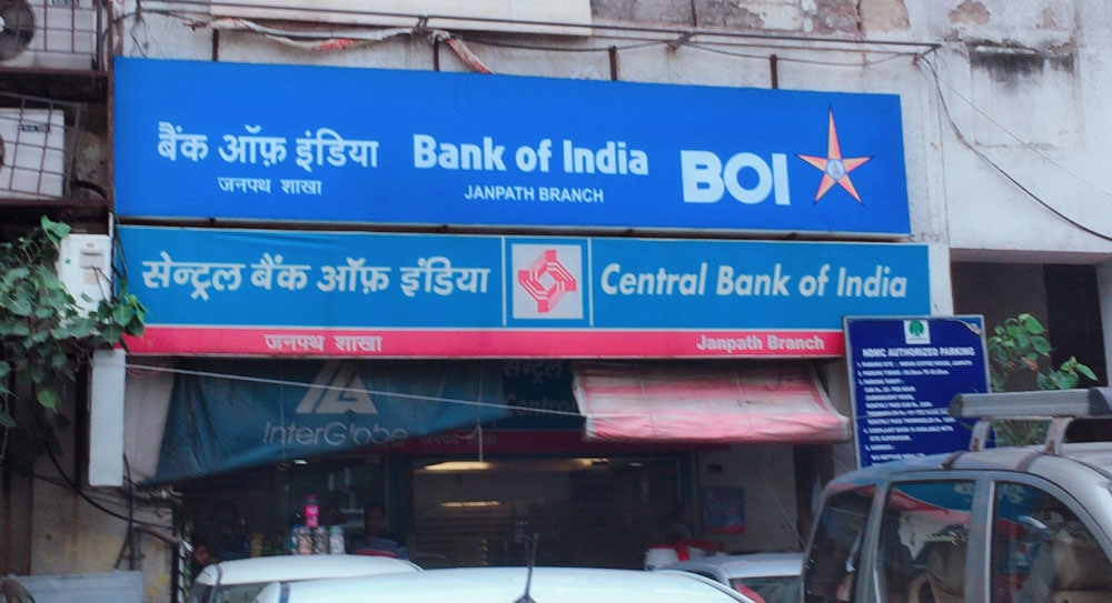 Bank of India lunchtime